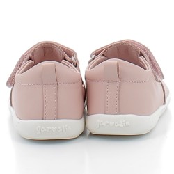 GARVALIN-sandales premier-pas sur semelles plates souples avec fermetures à velcros pour bébé fille-242323C