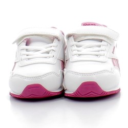 REEBOK-ROYAL CL JOG 3.0 1V-sneakers streetwear sur semelles sport jogging avec velcros et lacets élastiques pour bébé fille