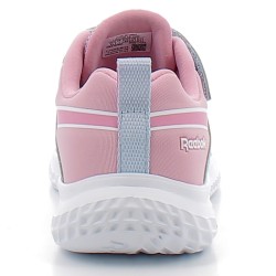 REEBOK-RUSH RUNNER 5 ALT 100074569-sneakers running sur semelles sport jogging avec velcros et lacets élastiques pour fille