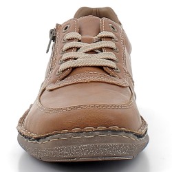 RIEKER-chaussures larges à lacets sur semelles sport confortables avec fermetures éclair pour homme-03030