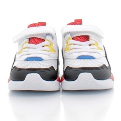 PUMA-XRAY LITE INF 374398-sneakers basses sur semelles sport avec lacets élastiques et fermetures à velcros pour enfant garçon