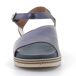 DORKING-sandales/nu-pieds à talons compensés avec fermetures à boucles pour femme-D8771 CS