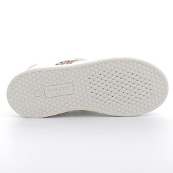 GEOX-ECLYPER J45LRA-sneakers basses sur semelles plates sport et respirante avec fermetures à velcros pour enfant fille