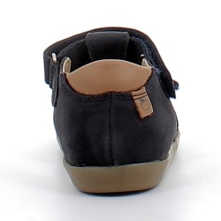 SHOO POM-sandales ajourées premier-pas sur semelles souples avec fermetures à velcros pour bébé garçon-PIKA SCRATCH
