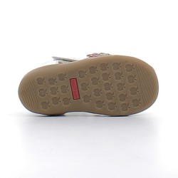 SHOO POM-sandales ajourées premiers-pas sur semelles confortables et fermetures à velcros pour bébé fille-PIKA SPART