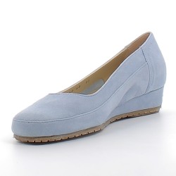 BAGNOLI-escarpins classiques bleus sur talons compensés confortables pour femme-BA6060 778